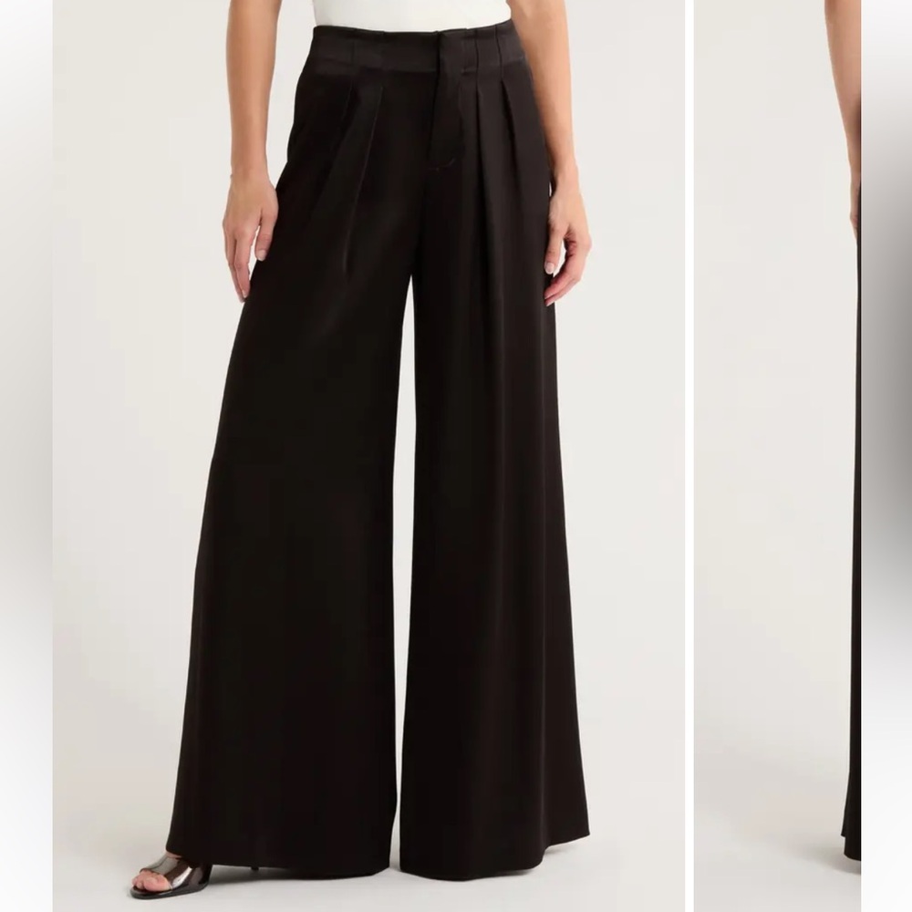 Alice + Olivia Women's Eloise Pant in Black Size 2